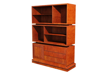 High-Quality 3D Cabinet Design for Game Assets