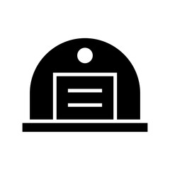 warehouse icon or logo isolated sign symbol vector illustration - high quality black style vector icons

