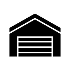 warehouse icon or logo isolated sign symbol vector illustration - high quality black style vector icons
