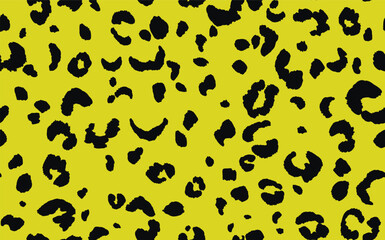Abstract modern leopard seamless pattern. Animals trendy background. Color decorative vector stock illustration for print, card, postcard, fabric, textile. Modern ornament of stylized skin