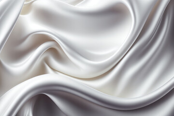 White texture of cream background.Generative AI
