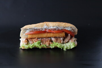 doner durum fastfood burger wings chicken grill