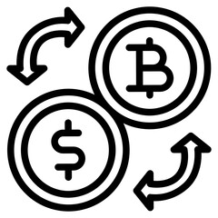 business and finance, Cryptocurrency, digital-money, digital-currency, money, investment vector icon set for apps, website, mobile, infographic, web, presentation,
 and etc