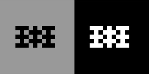qr icon logo ideas free a simple, Abstract, logo, line logo, icon, vector design. symbol logo, design concept vector