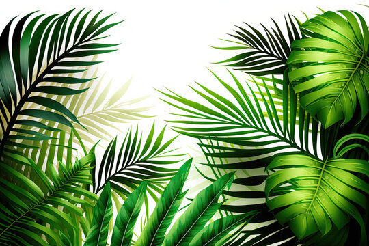 Palm leaf, AI Generative