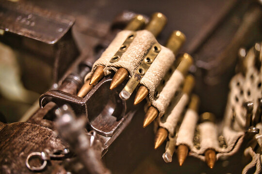 close up of a lock  death destruction machinery metallic vintage magazine warrior aim automated defend precision victory winner armour defending guns kill terrorist battlefield nato ukraine infantry 