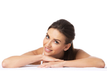 Fototapeta premium Portrait of perfect woman