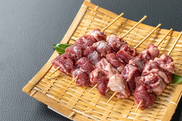 豚のハラミ串
