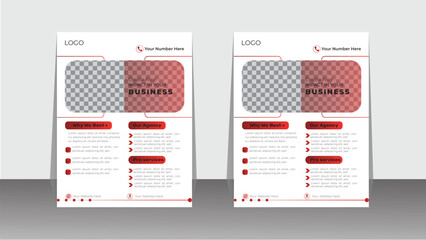 Modern Corporate business flyer design. Colorful poster cover a4 template.