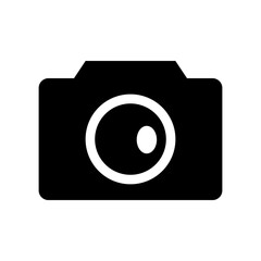 camera icon or logo isolated sign symbol vector illustration - high quality black style vector icons
