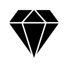 diamond icon or logo isolated sign symbol vector illustration - high quality black style vector icons
