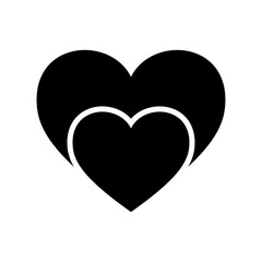 heart icon or logo isolated sign symbol vector illustration - high quality black style vector icons
