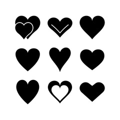 heart icon or logo isolated sign symbol vector illustration - high quality black style vector icons
