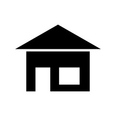 home icon or logo isolated sign symbol vector illustration - high quality black style vector icons
