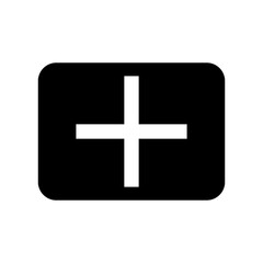 plus icon or logo isolated sign symbol vector illustration - high quality black style vector icons
