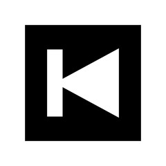 previous icon or logo isolated sign symbol vector illustration - high quality black style vector icons
