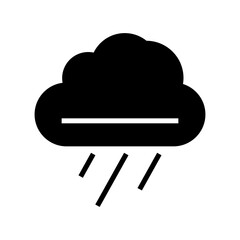 rainy icon or logo isolated sign symbol vector illustration - high quality black style vector icons
