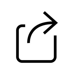 share icon or logo isolated sign symbol vector illustration - high quality black style vector icons
