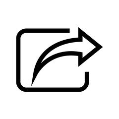 share icon or logo isolated sign symbol vector illustration - high quality black style vector icons
