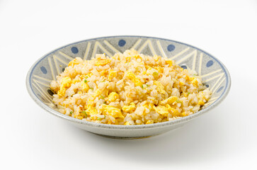 玉子とネギの炒飯