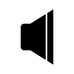 sound icon or logo isolated sign symbol vector illustration - high quality black style vector icons
