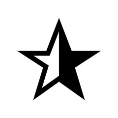 Obraz premium star icon or logo isolated sign symbol vector illustration - high quality black style vector icons 