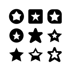 star icon or logo isolated sign symbol vector illustration - high quality black style vector icons
