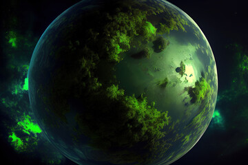 Green planet. Generative Ai