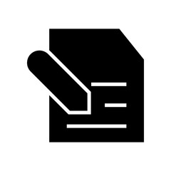write icon or logo isolated sign symbol vector illustration - high quality black style vector icons
