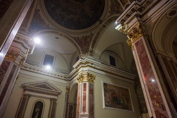 Isernia, Molise. The Cathedral of St. Peter the Apostle