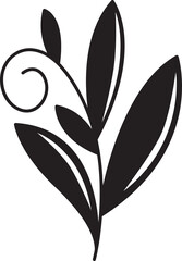 leaves and branch illustration