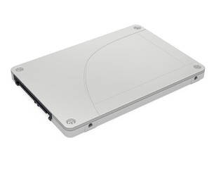 Solid State Drive (SSD) Isolated. 3D render