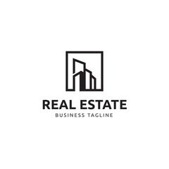 Real estate company logo