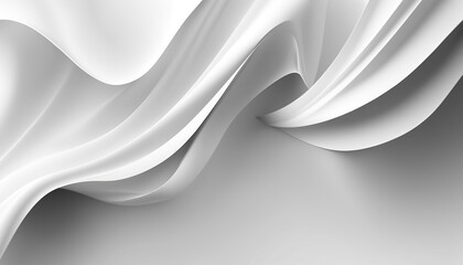 White abstract liquid wavy background - 577945619