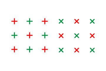 illustration of a set of buttons ornaments deskgn