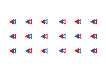 Illustration ornament design with line element design