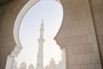 Sheikh Zayed Mosque, Abu Dhabi, United Arab Emirates.