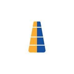 Traffic cone icon