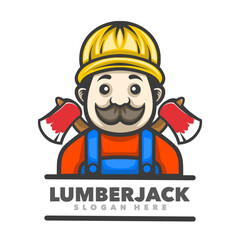 Lumber cute cartoon