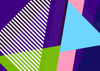 Geometric shapes and lines. Modern design, creative concept, modern diagonal abstract background. Vector
