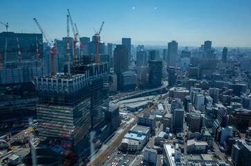 Fototapeta premium 未来に向けて発展目覚ましい大阪駅・うめきた