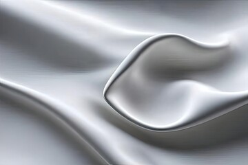 Elegant White Silk Background