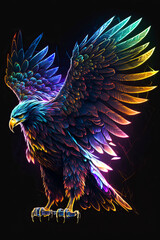 Adler Wappentier, ki generated