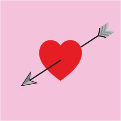 heart and arrow