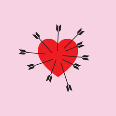heart with arrows