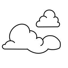 WHITE CLOUDS PNG
