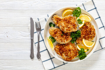 baked in oven panko breaded pork chops on bone