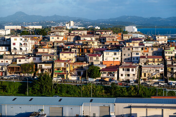 Fort-de-France, capital city of Martinique, French Caribbean
