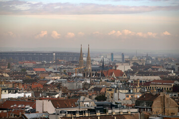 Fototapeta premium Budapest beautiful panoramic view.