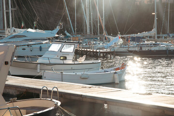 Fototapeta premium Marina Chiaiolella, Procida Island, Campania, Italy